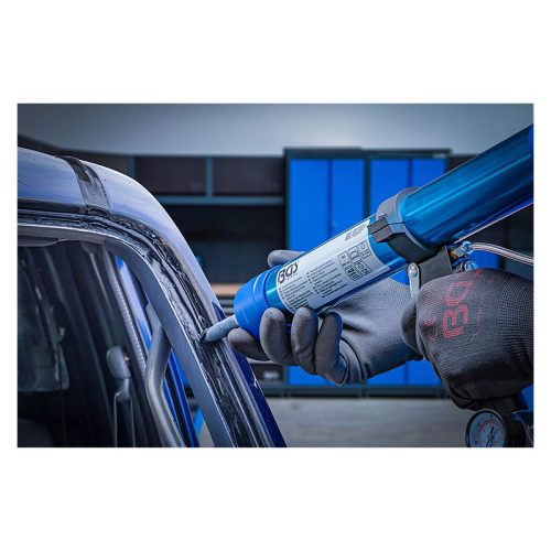 Levegős kinyomópisztoly készlet tömlőtasakokhoz, 8 különböző fúvókával