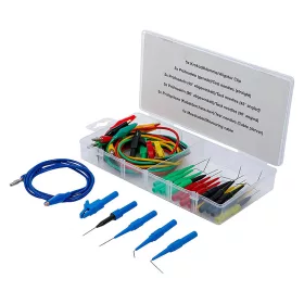 Mérőkábel- és mérőcsúcs-készlet, 30 darabos