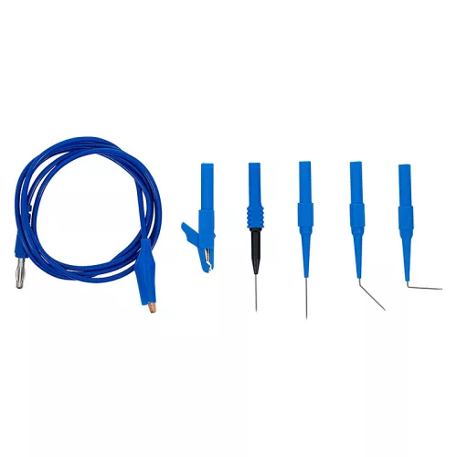 Mérőkábel- és mérőcsúcs-készlet, 30 darabos