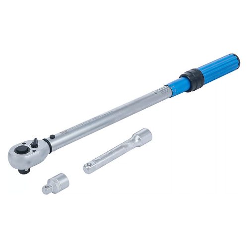 Nyomatékkulcs-készlet tartozékokkal, 1/2", 40 - 220 Nm, 3 darabos