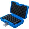 Levegős bit-dugókulcskészlet, 150 mm hosszú, 1/2", belső hatszögletű 5 - 14 mm, 7 darabos