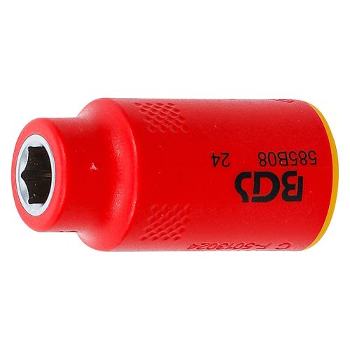 VDE dugókulcs hatszögletű, 3/8", 8 mm