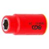 VDE dugókulcs hatszögletű, 3/8", 10 mm