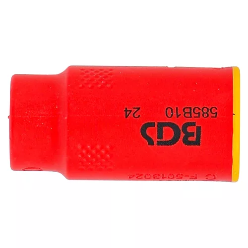 VDE dugókulcs hatszögletű, 3/8", 10 mm