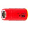 VDE dugókulcs hatszögletű, 3/8", 12 mm