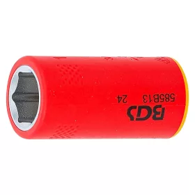 VDE dugókulcs hatszögletű, 3/8", 13 mm