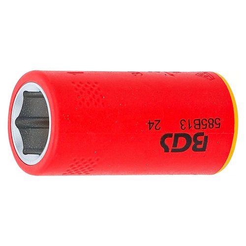 VDE dugókulcs hatszögletű, 3/8", 13 mm