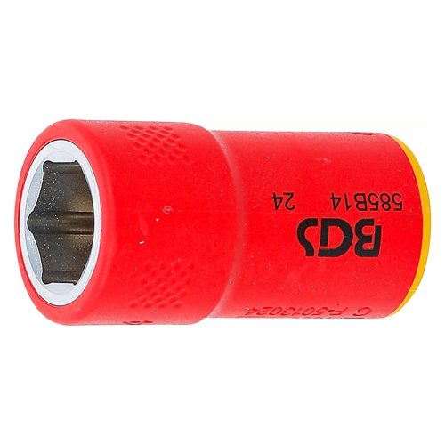 VDE dugókulcs hatszögletű, 3/8", 14 mm