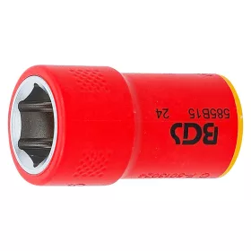 VDE dugókulcs hatszögletű, 3/8", 15 mm