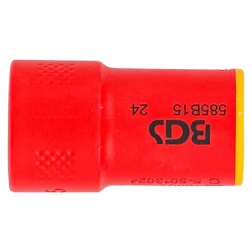 VDE dugókulcs hatszögletű, 3/8", 15 mm