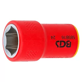 VDE dugókulcs hatszögletű, 3/8", 16 mm