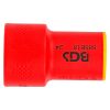 VDE dugókulcs hatszögletű, 3/8", 18 mm
