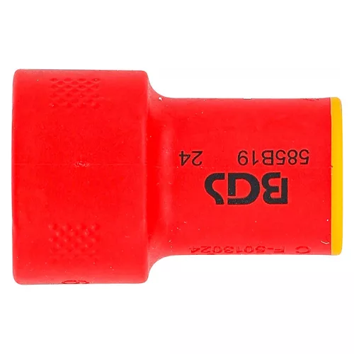 VDE dugókulcs hatszögletű, 3/8", 19 mm