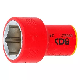 VDE dugókulcs hatszögletű, 3/8", 21 mm