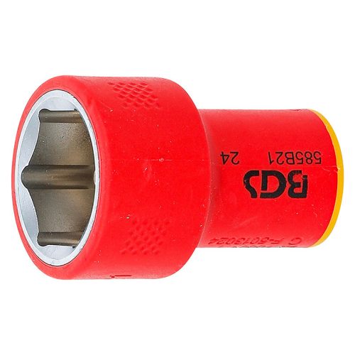 VDE dugókulcs hatszögletű, 3/8", 21 mm
