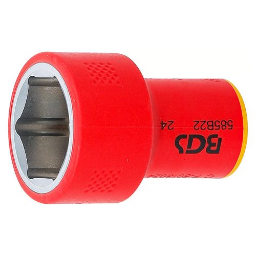 VDE dugókulcs hatszögletű, 3/8", 22 mm