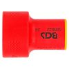 VDE dugókulcs hatszögletű, 3/8", 22 mm
