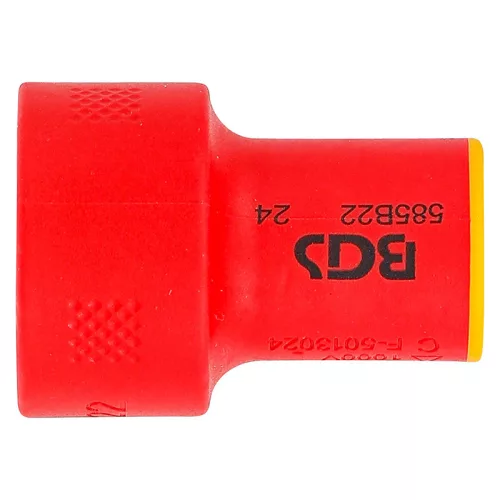 VDE dugókulcs hatszögletű, 3/8", 22 mm