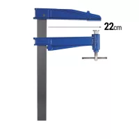Dugattyús szorító PIHER (220 mm mély)
