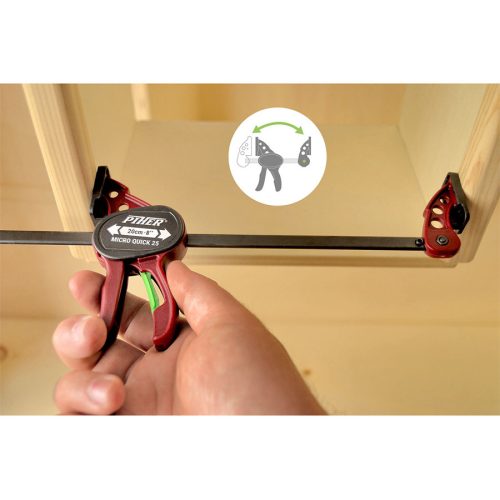 Egykezes pillanatszorító, 55x100 mm, PIHER