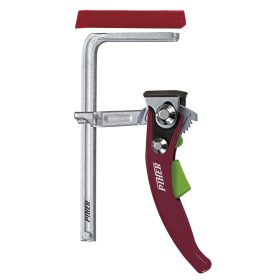 Racsnis munkapad leszorító, PIHER, 60x120 mm