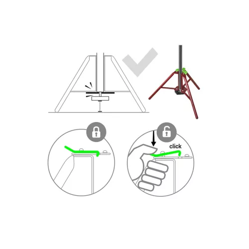 PIHER TRIPOD Háromlábú állvány