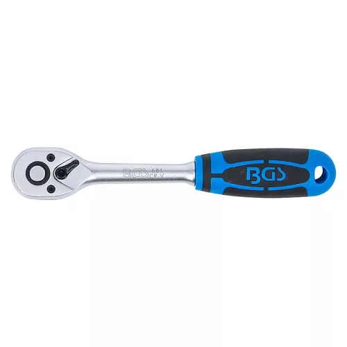 Racsnis kulcs, egyenes kivitel, finomfogazású, 3/8"