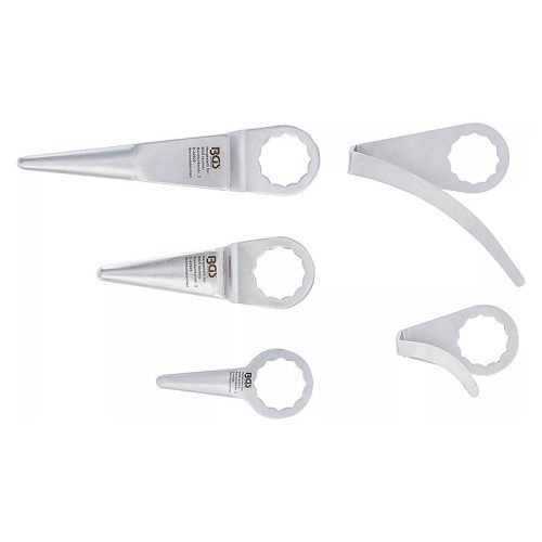 Vágókés-készlet levegős szélvédő kivágóhoz, a BGS 3218, 9291-hez, 5 darabos