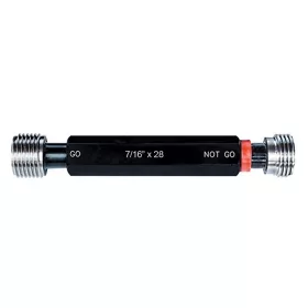 Menetes dugós idomszer, No. 12 x 32, kétoldalas, UNEF, 2B