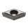 DCMT 11T302 FP NC3215 esztergalapka, acélhoz, KORLOY