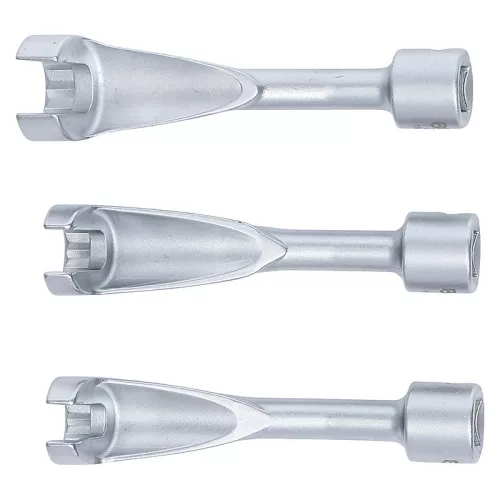 Vezetékkulcs készlet, nyitott, 1/2", 14 - 17 - 19 mm