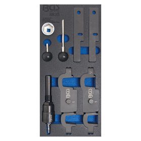   Motorbeállító szerszámok, Porsche Panamera, Cayenne V8, 8 darabos, tálcán