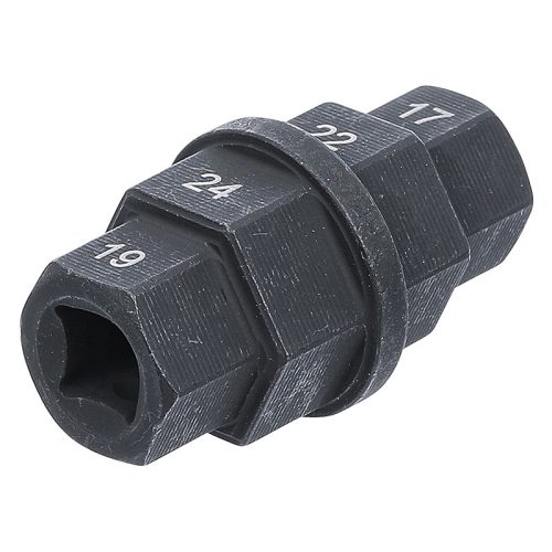 Motorkerékpár speciális betét, 3/8", 17 - 19 - 22 - 24 mm (BGS-5058)