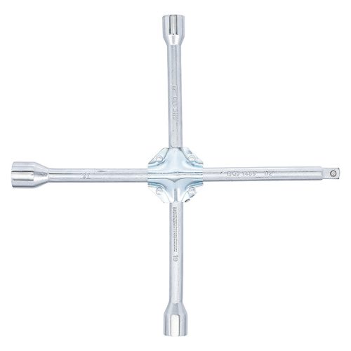 Szgk kerékkulcs, Négyszögletű, 17 x 19 x 21 x 1/2"