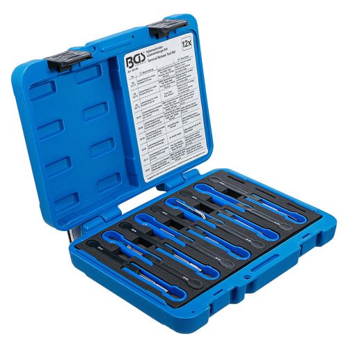 Kábelcsatlakozó lehúzó készlet, univerzális, 12 darabos