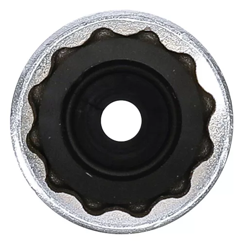 Gyújtógyertya kulcs tartógumival, tizenkétszögletű, hosszú, 1/2", 16 mm