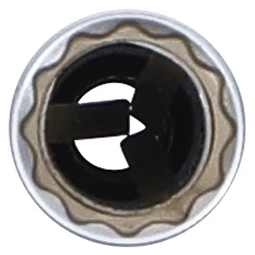 Gyújtógyertya kulcs, tizenkétszögletű, extra hosszú, 3/8", 14 mm