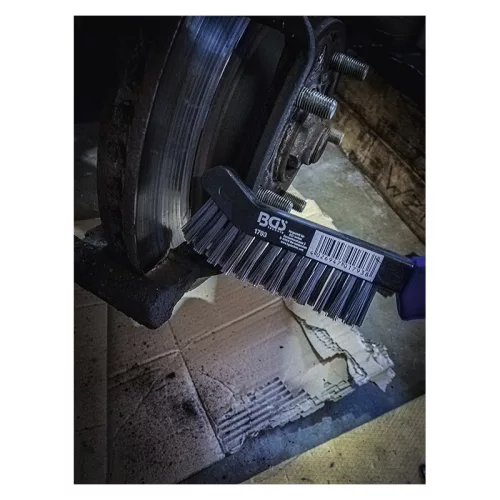 Féknyeregkefe, hajlított, 230 mm