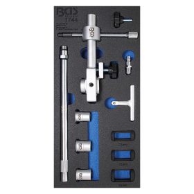 Levegős szeleprugó feszítő készlet, 15 darabos