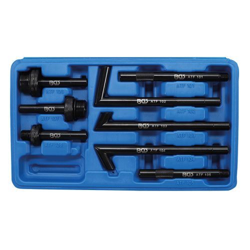 Hajtóműolaj-betöltő készülék kézi pumpával, 8 adapterrel, 7 l