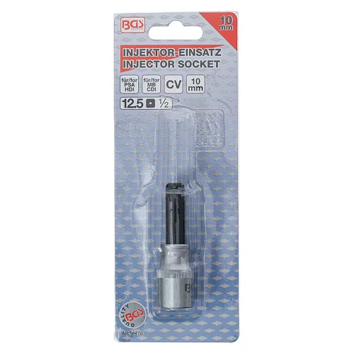 Injektor biztosító gyűrű lehúzó, 1/2", Belső hatszögletű 10 mm