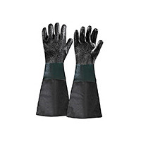 Szemcseszóró kesztyű